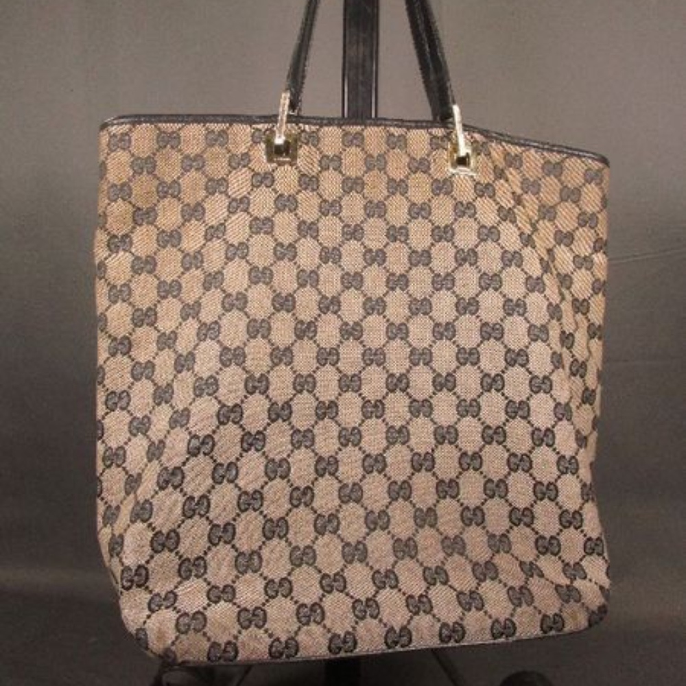 🛑SOLD🛑  GUCCI Large Canvas Monogram Tote - Picture 3 of 7